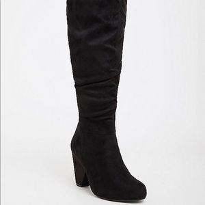 Torrid wide calf over the knee boots 8w